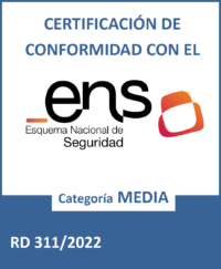 Certificado Esquema Nacional de Seguridad 2024